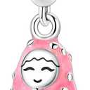 S925 Sterling Silver Charm Fit for Pandora Bracelet Original Pendant Bead Jewelry Gift for Her