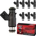 Set of 8 Fuel Injectors 12613411 FJ1061 Replacement Compatible with Chevrolet Express Suburban GMC Savana Sierra Yukon XL 1500 2500 3500 5.3L V8 - Replaces 217-3411