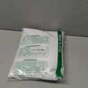 NICETOWN 2 Panels Patio Curtains Outdoor Waterproof, Sticky Tab Top Porch Decor Indoor Outdoor Curtains & Drapes Lightweight & Airy for Garden/Sun Room, White, W54 x L108