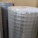 16 Gauge Galvanized Hardware Cloth 48in x 100ft Silver 1 inch Welded Garden Fence Roll for Gardens, Chicken Coops & Poultry Animal Netting Cage