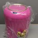 Pukomc Smart Sensor Wastebasket, Convenient and Hygienic Easy to Use, Technology Sensor Waterproof Wastebasket Plastic Trash can for Kitchen, Bathroom, Bedroom, Living Room, Office and Outdoor Pink (1 Pack)