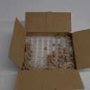 Brajttt 64PCS Cork Stoppers Glass Bottles, DIY Decoration Small Tiny Glass Jars Favors,Mini Vials Cork,10ml Storage Container for Art Crafts for Wedding Party Supplies
