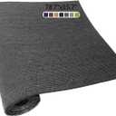 Carpet Tiles Peel and Stick 78.7"x15.7" Non Slip Self Adhesive Carpet Pet Rugs Covers Mats Reusable Carpet Stair Treads Trimmable Couch Cat Scratch Protector (Deed Grey)