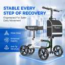 BlessReach Lightweight Knee Scooter for Adults for Foot Injuries,Knee Pad