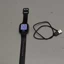 Smart Watch for Women Men Android & iPhone, 1.85" Ultra HD AMOLED Display,10 Day Battery, 3ATM Swimming Waterproof, Answer/Make Calls, Fitness/Heart Rate/Sleep Tracker/100 Sports, Black