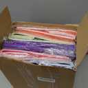 AceOrbit 6 Pcs 11 Inch Colorful Felt Storage Cubes with Handle, Collapsible Fabric Storage Cubes Bins Foldable Baskets for Playroom, Bedroom, Books, Clothes(Rainbow)