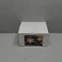 Kingdder 3 Pieces Moravian Star Light LED 3D Star Hanging Light Powered by Battery with Timer Function White Porch Lantern Holiday Decor for Indoor Outdoor Christmas Tree Balcony Courtyard (14 Inch)