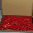 3 Packs Red Christmas Bows Large Velvet Bow for Wreaths, Tree, Outside Decorating, Outdoor (12 * 14 Inch)