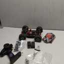 Jetwood 1/16 Fast Brushless RC Cars for Adults, Max 42 mph High Speed Remote Control Car for Boys, Electric RTR Race RC Truck, Oil-Filled Shocks RC Buggy, Offroad All Terrian JC16EP with 2 Lipo (Mars Red)