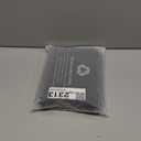 THE GYM PEOPLE Women's High Waist Tummy Control Pencil Skirts Stretchy Bodycon Midi Skirt Below Knee with Back Slit Black, L