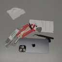 ReuWeu Back Screen Glass Cover Replacement Compatible with iPhone 12 Pro Max 6.7" + Professional Tools (Graphite)