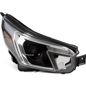 Nakkaa Right Headlight Assembly Compatible with Forester 2022 2023 2024 | w/Bulb w/o DRL Headlamp Projector w/o AFS Passenger Side 84001SJ360