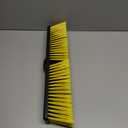 Push Broom Head Outdoor Large Stiff Bristle Broom Head - Excellent Cleaning Performance - Easy Installation Broom Head(18 inches)