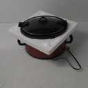 Crock-Pot 6-Quart Cook & Carry Oval Manual Portable Slow Cooker, Red - SCCPVL600-R