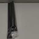 2 Pack Tension Rods Spring Tension Curtain Rod, 26 to 39 Inch Adjustable Black Tension Rod, Small Curtain Rods Spring Loaded Curtains Tension Rods for Window, Bathroom, Cupboard, Kitchen, Home