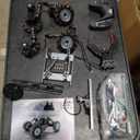 Robotic Arm Kit, STEM Toys for Boys Age 8-12, 3 in1 Electronic Robotic Arm/Transporter for Boys & Girls to Learn Programming/Technology, STEM Building Toys for Beginners, Xmas Birthday Gift.