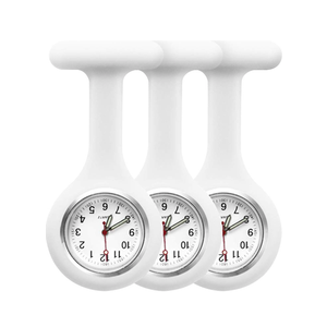 1Pack Nurse Fob Watches, Silicone Doctor Pocket Lapel Clip On Watches Gift