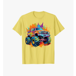 Monster Truck for toddlers Youth & Adults T-Shirt L