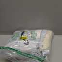 Americanflat 50x60 Throw Blanket - Soft and Breathable Cotton Throw Blanket for Couch, Bed, Chair - Decorative Blankets Perfect for Home, Office, or Outdoor Use - Cream Herringbone Design