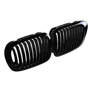 Front Hood Left Right Kidney Grille Compatible with 1999-2002 BMW E46 325Ci 330Ci 2-Door Pre-LCI