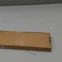 BlastHome Non-Adjustable Luxury Curtain Rods for Windows, 1  Rod Set, 3 1/2 foot Fixed Length, Brushed Dark Brown