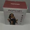 Momcozy Baby Carrier with Hip Seat, 2-in-1 Forward-Facing Carry for Active Babies, Detachable Hands-Free Carrier up to 44lbs, Breathable Infant Carrier Fits Waist Sizes up to 45 Inches, AirMesh Grey 