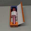 BONAOK Kids Karaoke Microphone, Wireless Bluetooth Microphone for Singing, Gift for Kids, Adults, Girls, Boys, Christmas Kids Toys Gifts for Ages 3, 4, 5, 6, 7, 8+ Years Old (Light Pinkcolor)