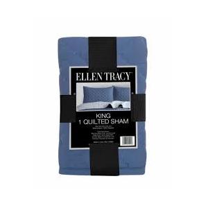 Ellen Tracy, King 1 Quilted Sham 20×36 in (51×91cm) 100% Polyester