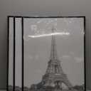 upsimples 18x24 Picture Frame Black 3 Pack, Scratch-Proof Poster Frames 18 x 24 for Photo Gallery - Slide-In Strips, Horizontal or Vertical Wall Mounting