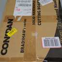 CONSDAN Hard Maple Wood Cutting Board for Kitchen, USA Grown Hardwood, 16 x 12, with Invisible Inner Handle, Prefinished with Food-Grade Oil, Suitable for Kitchen Edge Grain, 1-1/2" Thick