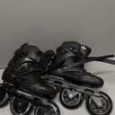 3-Wheel Inline Skates 110mm for Women Men, Professional Inline Speed Skates, Men5-6/Women6-7