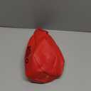 Superior Boxing Speed Bag - PU Leather Speed Punching Ball - Heavy Duty Hanging Swivel Ball for Gym & MMA Muay Thai Sports Fitness - Punching Dodge Striking Speed Reflex Ball (Red10"x7")