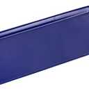 Reston Lloyd Melamine Plastic Tidbit Tray, BPA-Free, Food Safe, Multipurpose Platter Serving Tray, Bathroom/Table Organizer, Indigo