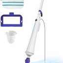 Professional Steam Mop Cleaner, 1300W Floor Steamer with Detergent Chamber, 25S Heat Up, Lightweight Steamer for Cleaning with 2 Washable Pads, Safe for Tiles, Upholstery, Carpet, Hardwood