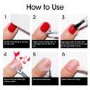 Gellen Gel Polish Remover Kit - Gel Nail Polish Remover with Latex Tape Peel Off Liquid and Manicure Tools, Quick & Easy Gel Polish Remover in 2-5 minutes, No Damage to Nails (0.18 Fl Oz (Pack of 6))