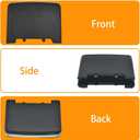 A/C Air Vent Outlet Tab Clip Kit Compatible with Mercedes-Benz W166 ML350 GL350 GL450 4pcs Rear Row Left Right Front Center Control A1668300254