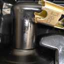 Kwikset Tustin Entry Door Handle with Lock and Key, Secure Keyed Reversible Lever Exterior, For Front Entrance and Bedrooms, Matte Black, Pick Resistant Smartkey Rekey Security and Microban