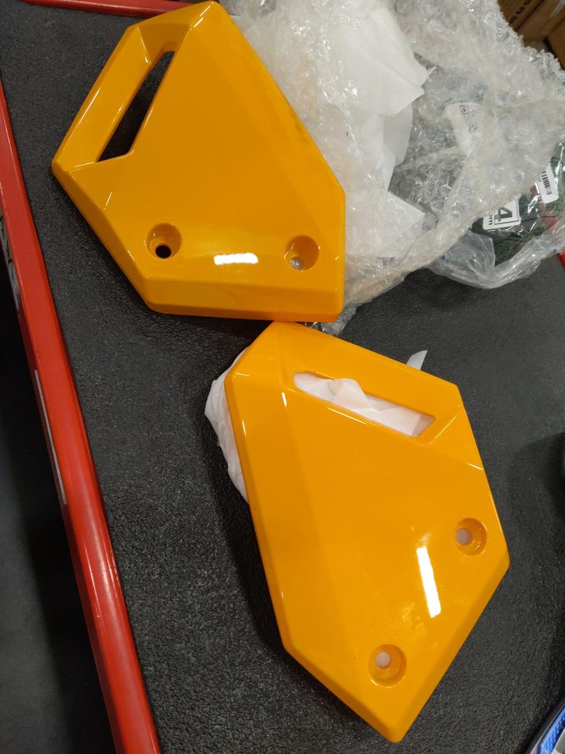  Motorcyle Parts 2 Pack Yellow