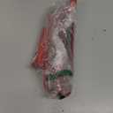 Foilswirl Christmas Tree Stand for Artificial Fake Tree Holder 4 to 8 FT Iron Metal Adjuatable Xmas Tree Base with Thumb Screw Indoor Outdoor Holiday Party Decor Fits Up to 1.4" Tree Trunk (Red)