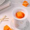 LETINE Wax Melts 10oz(4 Pack), Pumkin FallScented Wax Melts, 100% Soy Wax Melts Wax Cubes with All- Natural Strong & Non Toxic Essential Oil for Warmer, Gifts Set for Home Fragrance/Seasonal Scents