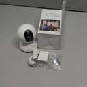 Security Camera 2K, blurams Baby Monitor Dog Camera 360-degree for Home Security w/Smart Motion Tracking, Phone App, IR Night Vision, Siren, Works with Alexa & Google Assistant & IFTTT, 2-Way Audio