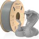 Official Creality Hyper PLA Filament 3D Printer Filament-Christmas Gifts, Creality PLA 3D Printing Filament for High-Speed Printing, Dimensional Accuracy +/ -0.02mm, 2.2lbs/ Spool
(Grey)