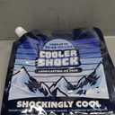 Cooler Shock Reusable Ice Packs for Cooler - Long Lasting Cold Freezer Packs for Coolers and Lunch Boxes - Cooler Ice Packs for Camping Gear, Fishing, Road Trips, Beach Must Haves