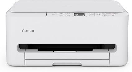 Canon PIXMA TS6520 Wireless Color Inkjet Printer, Duplex Printing, Copier/Scanner, 1.42" OLED Display, Compact, White