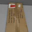 SLEEPING LAMB Narrow Small Side Table for Small Space, 2 Tier Sofa Skinny End Table for Living Room, Bedroom Beside Slim Nightstand, Rustic Black