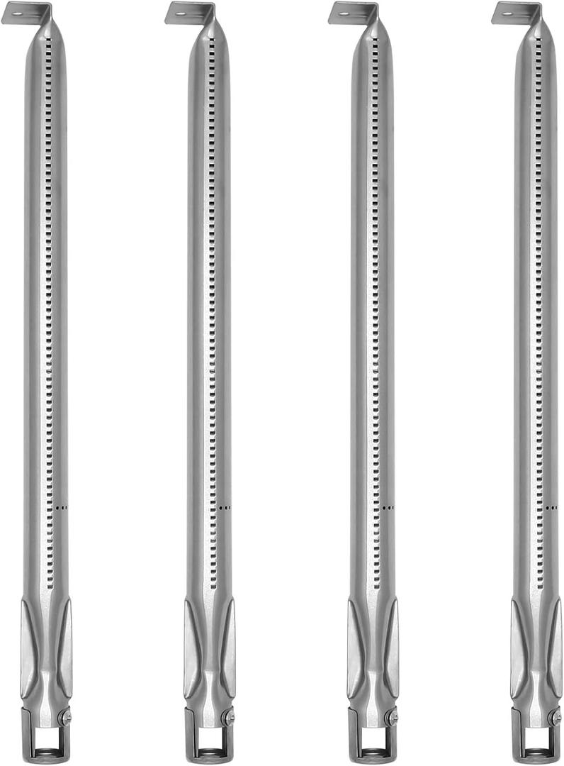 DELSbbq Tube Burner Replacement for Blackstone 36 inch Grill- B036 4-Pack Stainless Steel Straight Burner Tube, Set of 4