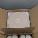 Plates and Bowls Sets, Dinnerware Sets for 4, 12 Pieces Scratch Resistant Dishware Dishes Set, Ceramic Kitchen Dinner Set, Porcelain & Microwave and Dishwasher Safe, Cream White