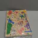 2 in 1 Magnetic Color and Number Maze Double-Sided ABC Alphabet Puzzles Board Magnet Dinosaur Counting Maze Preschool Learning Montessori Education 3 4 5 Years Toys (Multicolored, One Size)