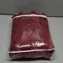 Burgundy Room Darkening Blackout Curtains 100% Polyester, 62 x 43 Inch