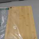 Hiware Extra Large Bamboo Cutting Board for Kitchen, Heavy Duty Wood Cutting Board with Juice Groove, 100% Organic Bamboo, Pre Oiled, 18" x 12"